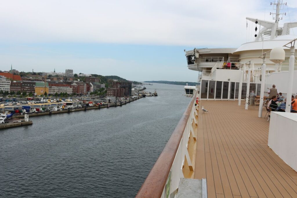 Overtocht Kiel Oslo uitzicht